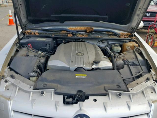 1G6DC67A650232686 - 2005 CADILLAC STS SILVER photo 7