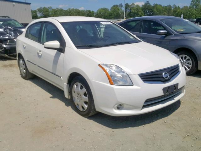 3N1AB6AP4AL653970 - 2010 NISSAN SENTRA 2.0 WHITE photo 1