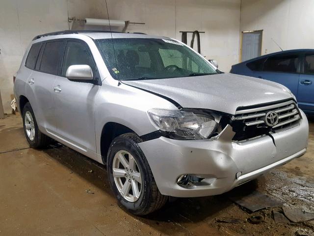 5TDBK3EH7AS024247 - 2010 TOYOTA HIGHLANDER SILVER photo 1