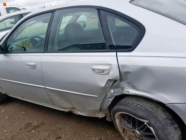 4S3BL676464216559 - 2006 SUBARU LEGACY GT SILVER photo 9