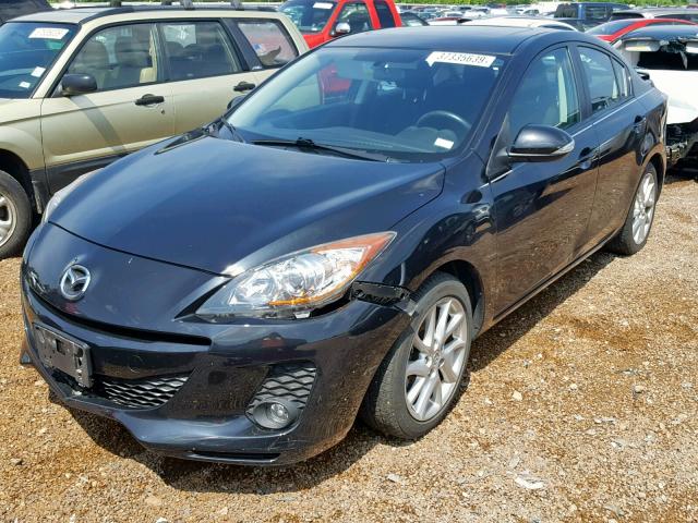 JM1BL1V57C1578248 - 2012 MAZDA 3 S BLACK photo 2