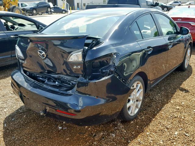 JM1BL1V57C1578248 - 2012 MAZDA 3 S BLACK photo 4