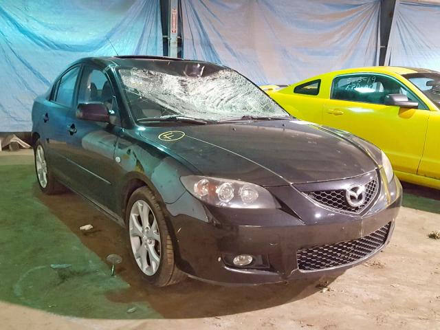 JM1BK32F481181891 - 2008 MAZDA 3 I BLACK photo 1