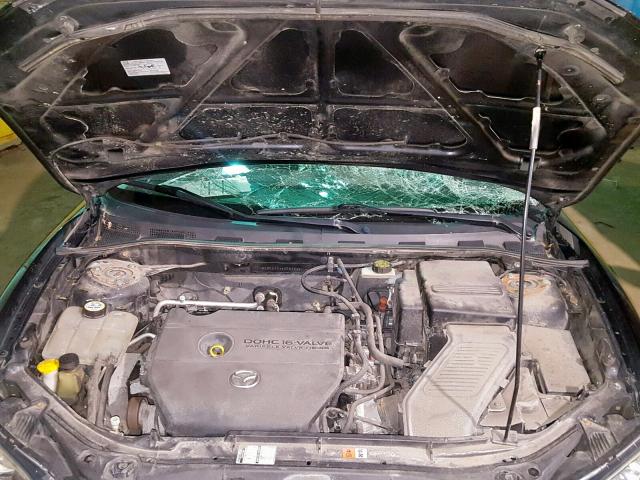 JM1BK32F481181891 - 2008 MAZDA 3 I BLACK photo 7