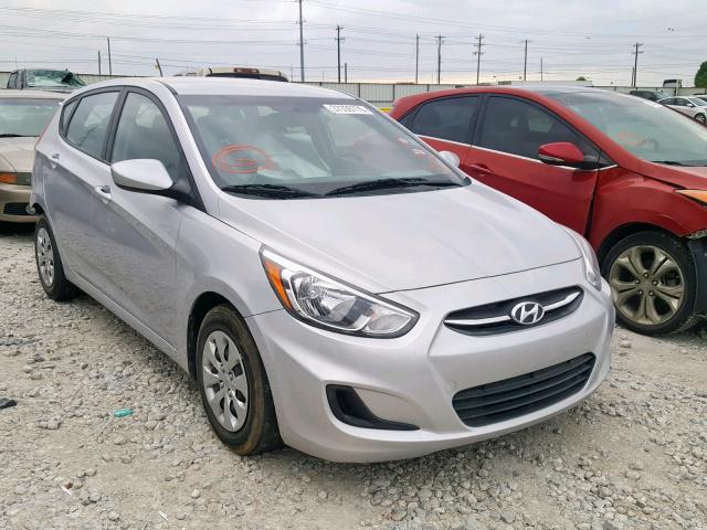 KMHCT5AE7GU273852 - 2016 HYUNDAI ACCENT SE GRAY photo 1