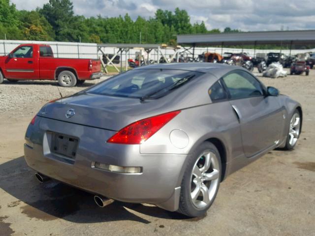 JN1BZ34D77M501941 - 2007 NISSAN 350Z COUPE GRAY photo 4