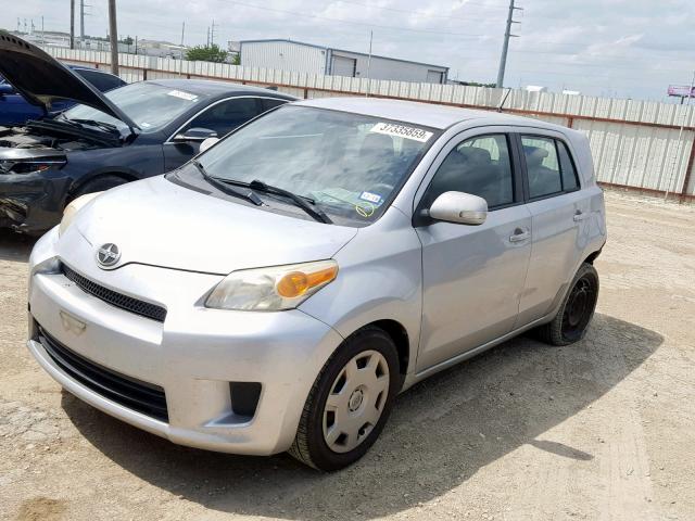 JTKKU104X9J038227 - 2009 TOYOTA SCION XD SILVER photo 2