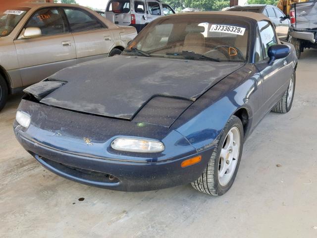 JM1NA3538V0738062 - 1997 MAZDA MX-5 MIATA BLUE photo 2