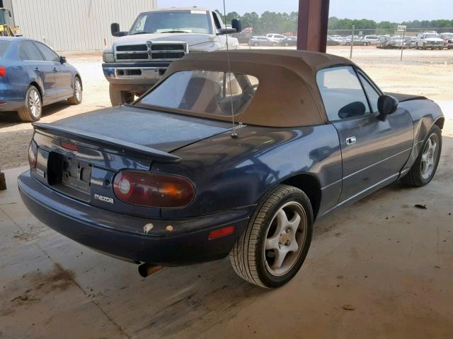 JM1NA3538V0738062 - 1997 MAZDA MX-5 MIATA BLUE photo 4