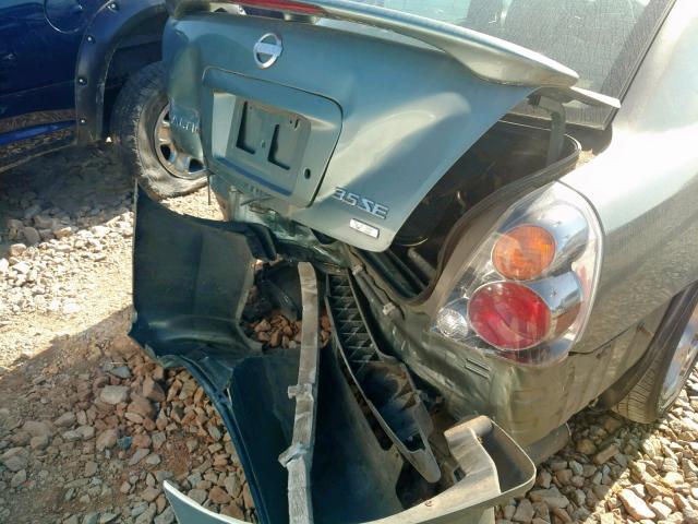 1N4BL11E02C701452 - 2002 NISSAN ALTIMA SE SILVER photo 9