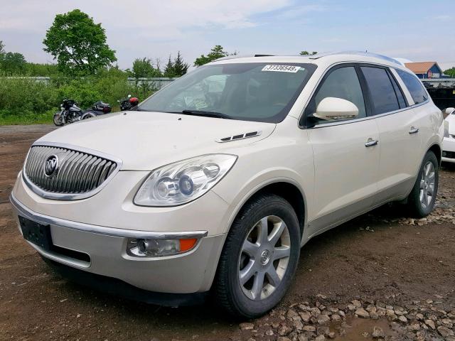 5GAEV23708J247554 - 2008 BUICK ENCLAVE CX WHITE photo 2