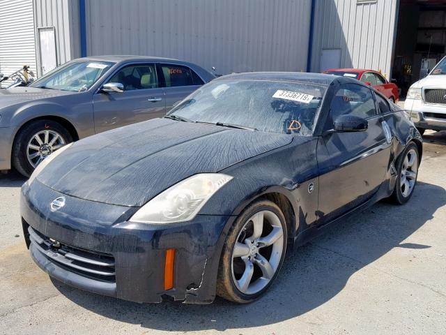 JN1AZ34D06M330086 - 2006 NISSAN 350Z COUPE BLACK photo 2