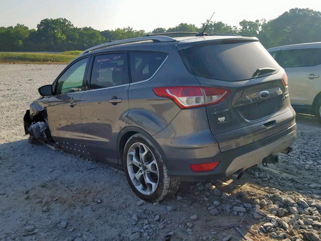 1FMCU0J98EUB68754 - 2014 FORD ESCAPE TIT GRAY photo 3