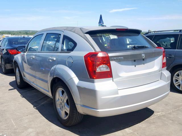 1B3HB48A59D207170 - 2009 DODGE CALIBER SX SILVER photo 3