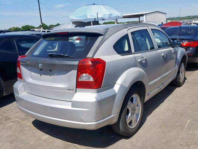 1B3HB48A59D207170 - 2009 DODGE CALIBER SX SILVER photo 4