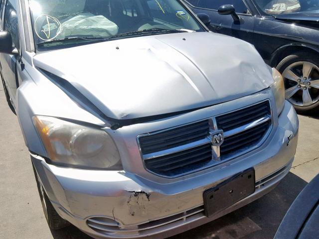 1B3HB48A59D207170 - 2009 DODGE CALIBER SX SILVER photo 9