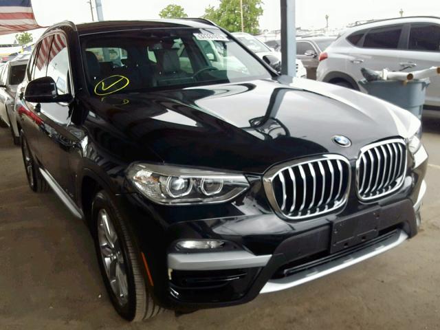 5UXTR9C51JLC69382 - 2018 BMW X3 XDRIVE3 BLACK photo 1