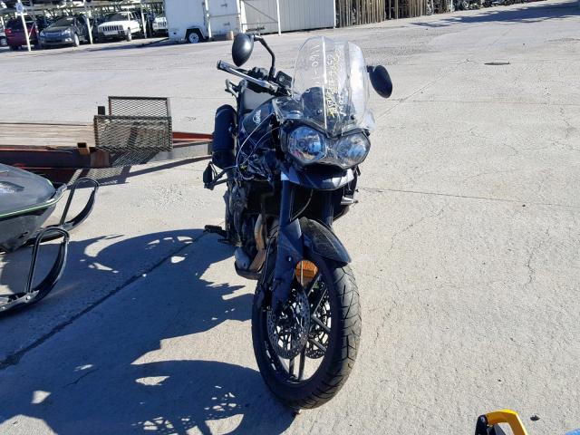 SMTE03BF1GT713444 - 2016 TRIUMPH MOTORCYCLE TIGER 800 BLACK photo 9