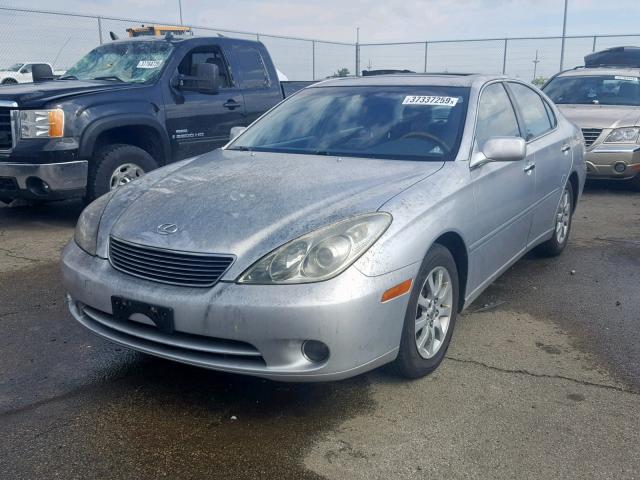 JTHBA30G455091982 - 2005 LEXUS ES 330 SILVER photo 2