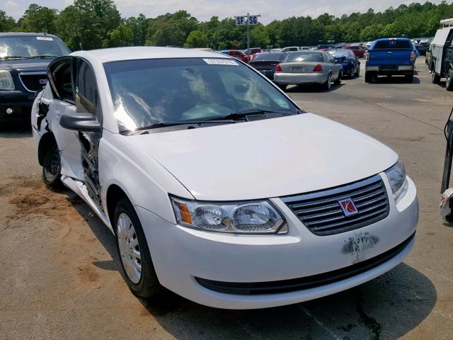 1G8AJ55FX7Z142500 - 2007 SATURN ION LEVEL WHITE photo 1