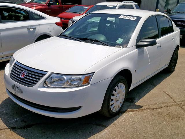 1G8AJ55FX7Z142500 - 2007 SATURN ION LEVEL WHITE photo 2