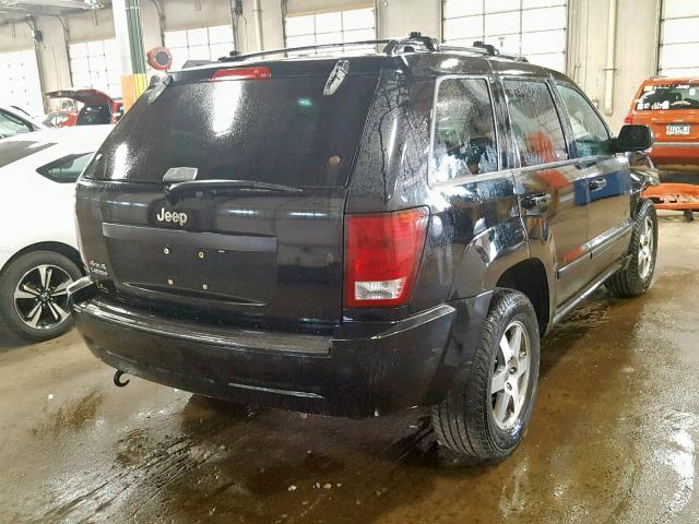 1J8GR48K48C178272 - 2008 JEEP GRAND CHER BLACK photo 4