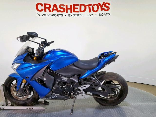 JS1GT7CA0G2100319 - 2016 SUZUKI GSX-S1000F BLUE photo 5