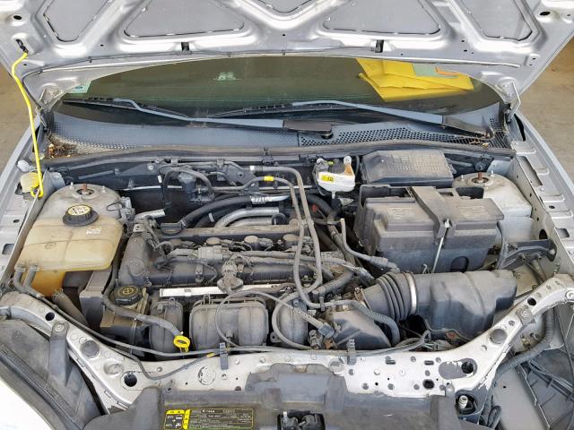 1FAFP31N47W180517 - 2007 FORD FOCUS ZX3 SILVER photo 7