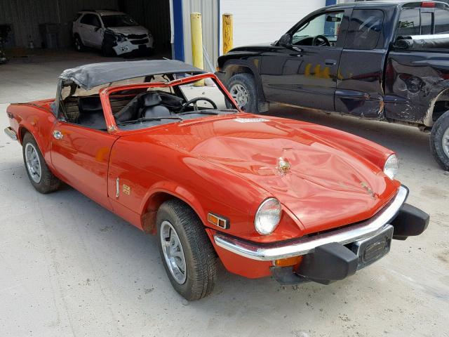 FM50982U - 1976 TRIUMPH CAR SPITFIRE RED photo 1