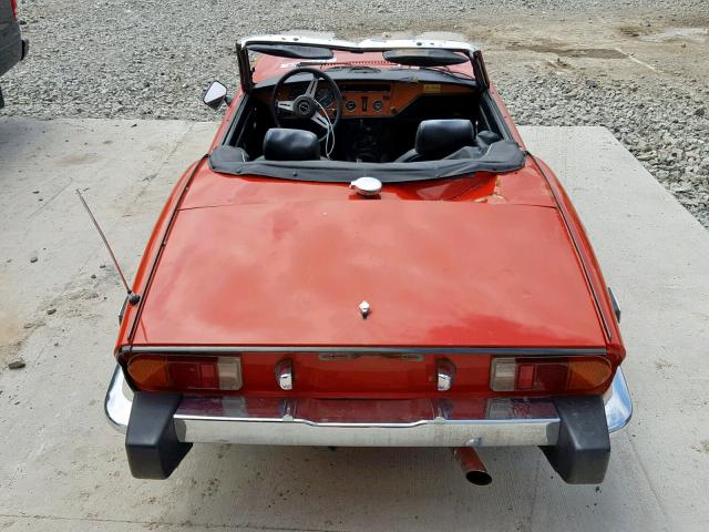 FM50982U - 1976 TRIUMPH CAR SPITFIRE RED photo 6