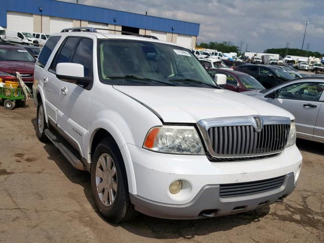 5LMFU28R33LJ35207 - 2003 LINCOLN NAVIGATOR WHITE photo 1