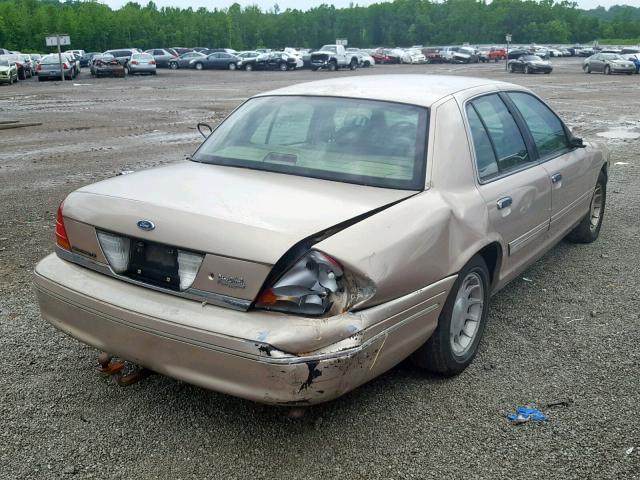 2FAFP74W6WX120611 - 1998 FORD CROWN VICT GOLD photo 4