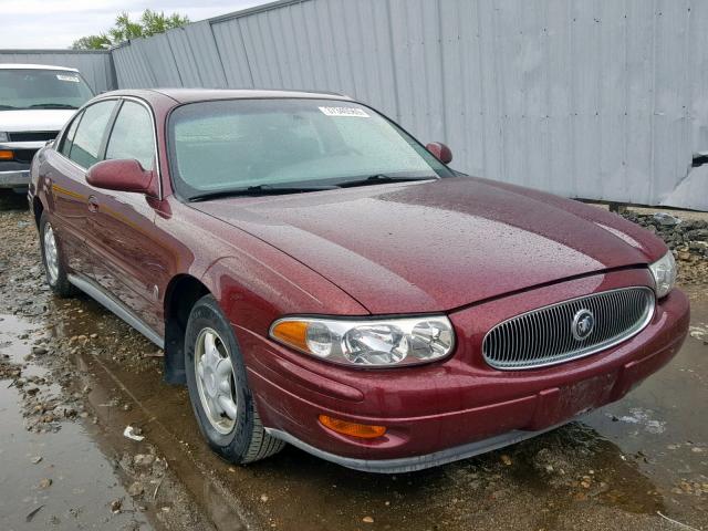 1G4HR54K91U174298 - 2001 BUICK LESABRE LI BURGUNDY photo 1