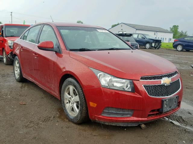 1G1PF5S98B7203906 - 2011 CHEVROLET CRUZE LT RED photo 1