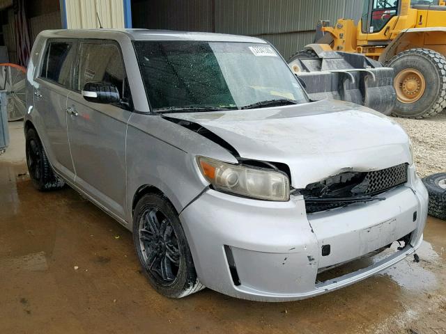 JTLKE50E681008472 - 2008 TOYOTA SCION XB 银色 照片 1