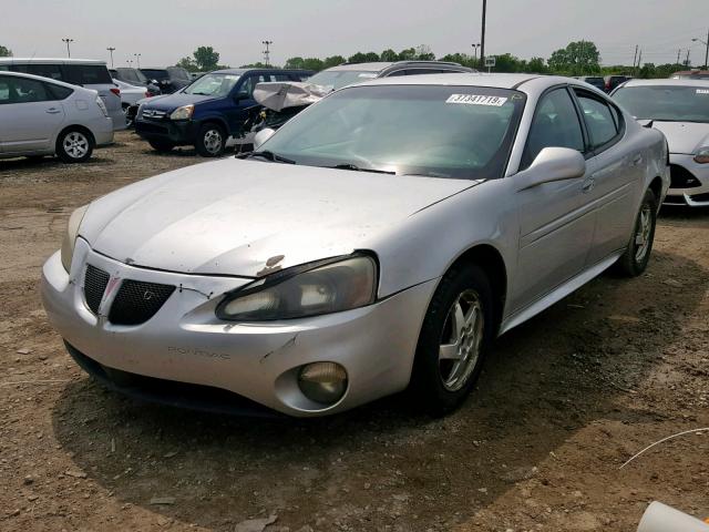 2G2WP522141306771 - 2004 PONTIAC GRAND PRIX SILVER photo 2
