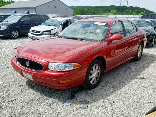 1G4HR54K85U149043 - 2005 BUICK LESABRE LI BURGUNDY photo 2