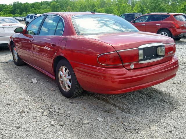 1G4HR54K85U149043 - 2005 BUICK LESABRE LI BURGUNDY photo 3