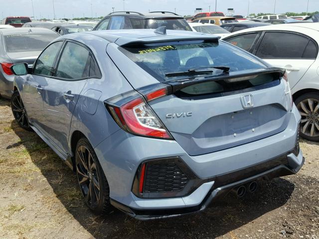 SHHFK7H47HU228934 - 2017 HONDA CIVIC SPOR GRAY photo 3