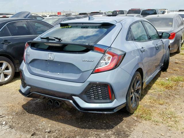 SHHFK7H47HU228934 - 2017 HONDA CIVIC SPOR GRAY photo 4