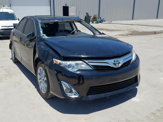 4T1BK1FK7EU547375 - 2014 TOYOTA CAMRY SE BLACK photo 1