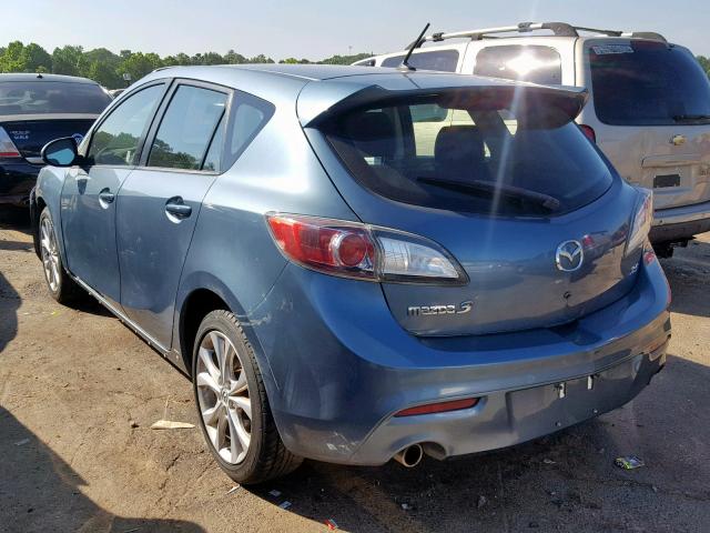 JM1BL1K68B1441766 - 2011 MAZDA 3 S BLUE photo 3