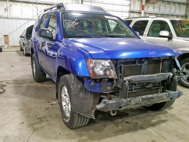 5N1AN0NW1DN813399 - 2013 NISSAN XTERRA X BLUE photo 1