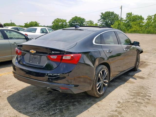1G1ZH5SX8GF352444 - 2016 CHEVROLET MALIBU PRE BLACK photo 4
