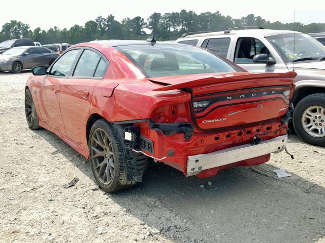 2C3CDXL92GH250774 - 2016 DODGE CHARGER SR RED photo 3