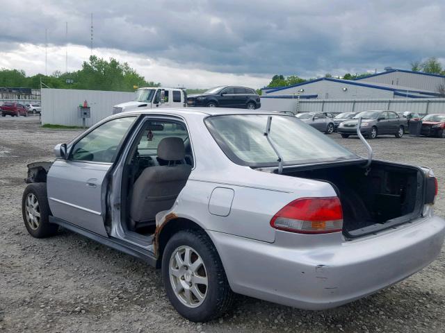 1HGCG66892A164838 - 2002 HONDA ACCORD EX SILVER photo 3