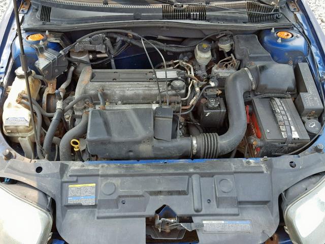 1G1JF12F757177629 - 2005 CHEVROLET CAVALIER L BLUE photo 7