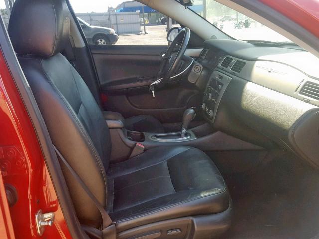 2G1WD58C281222204 - 2008 CHEVROLET IMPALA SUP Қызыл фото 5