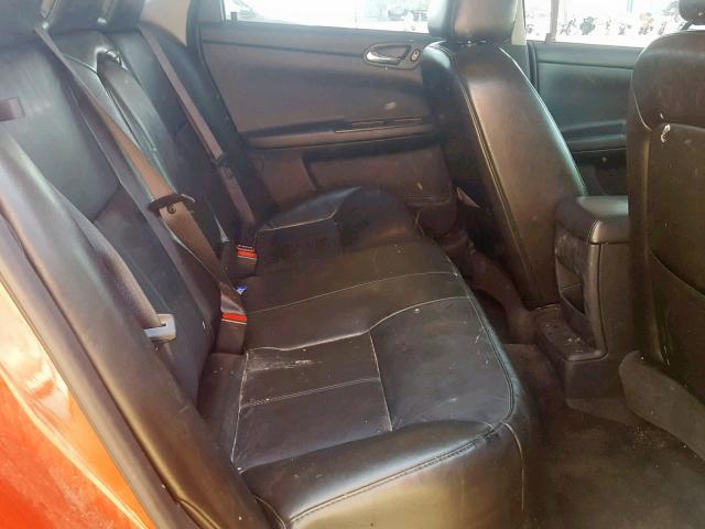 2G1WD58C281222204 - 2008 CHEVROLET IMPALA SUP Қызыл фото 6