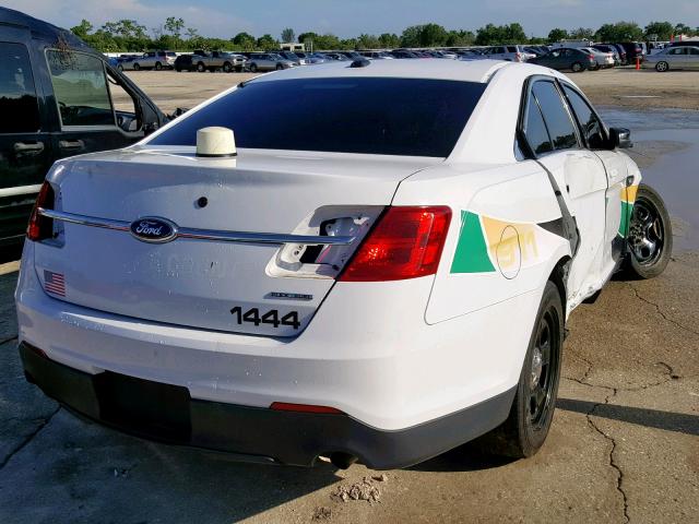 1FAHP2L85EG171715 - 2014 FORD TAURUS POL WHITE photo 4